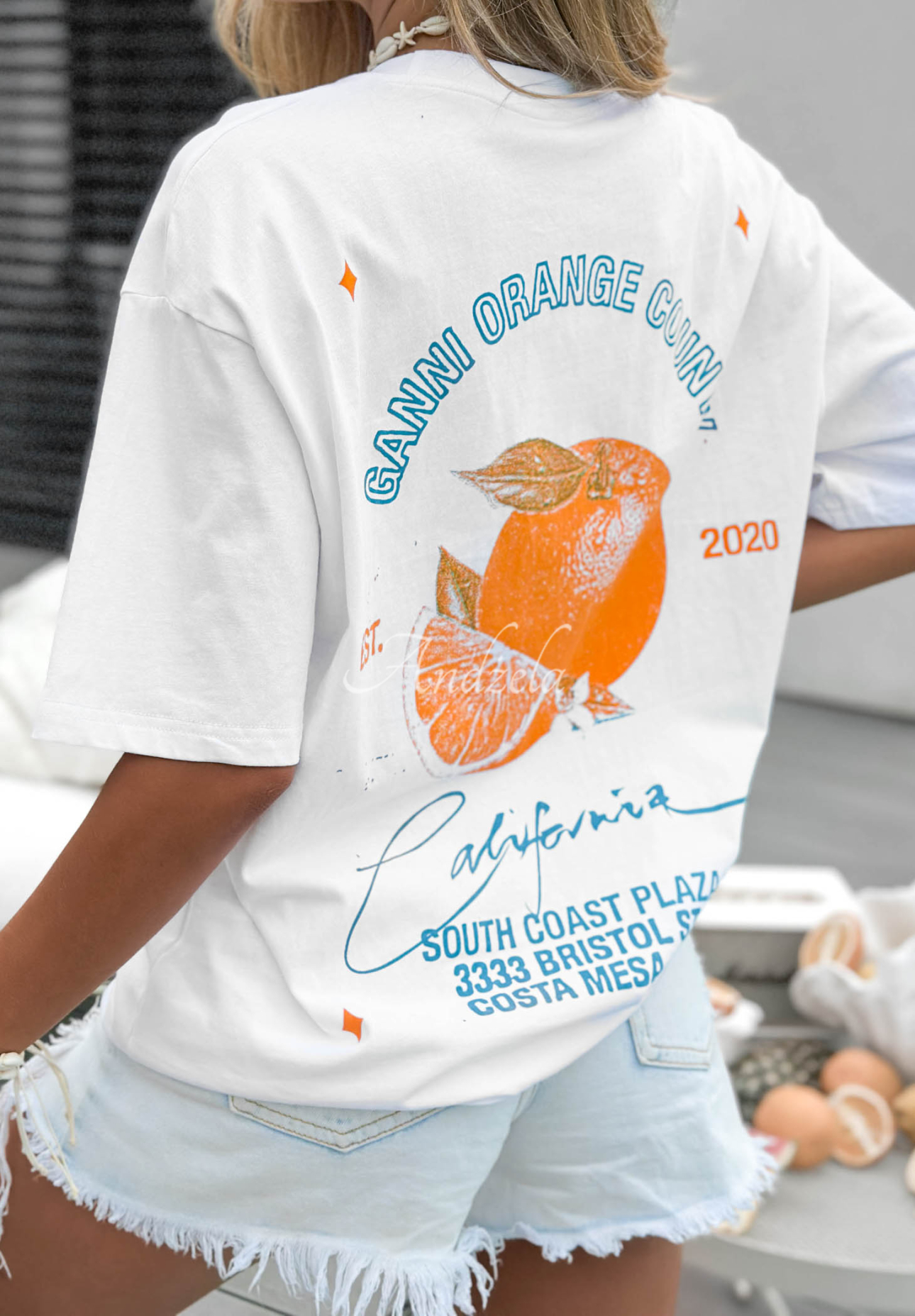 Tricou din bumbac cu imprimeu Costa Mesa