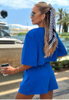 Bawełniany Tricou z poduszkami Orange Riviera portocaliu