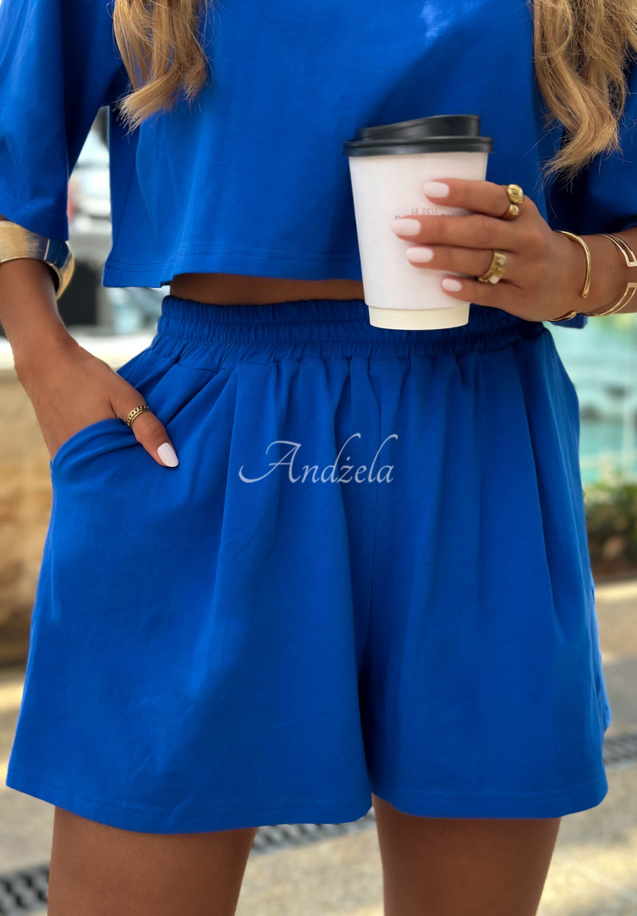 Pantaloni scurți din bumbac Energy Vibes