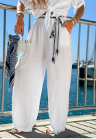Compleu Cămașă i Pantaloni Golden Touch ecru