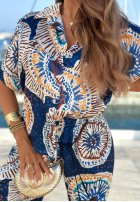 Cămașă cu modele Ocean Fresco bluemarin