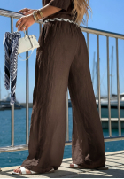 Compleu Cămașă i Pantaloni Golden Touch ecru
