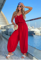 Długi Salopetă na ramiączkach Salt Breeze albastru
