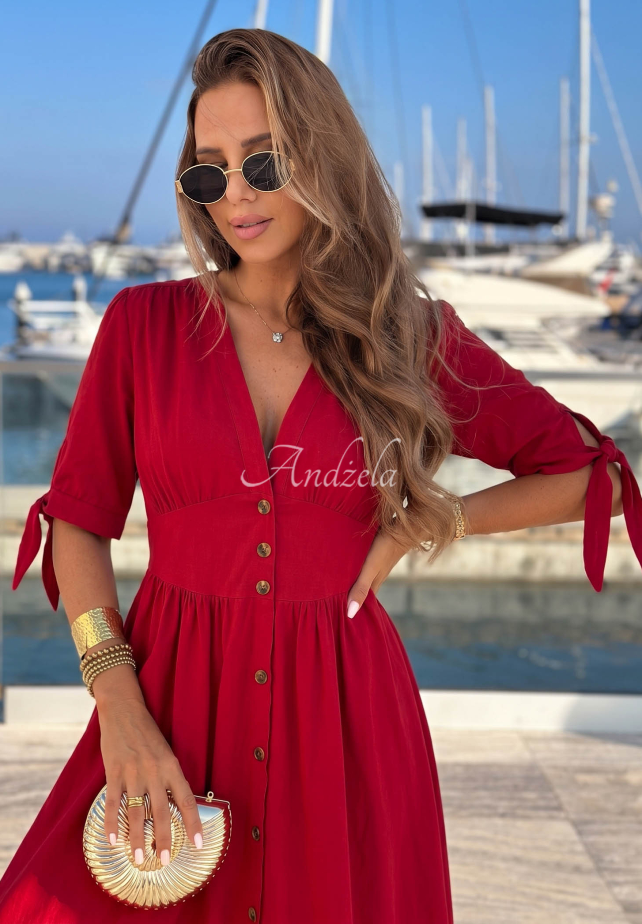 Rochie midi Watching The Sunrise