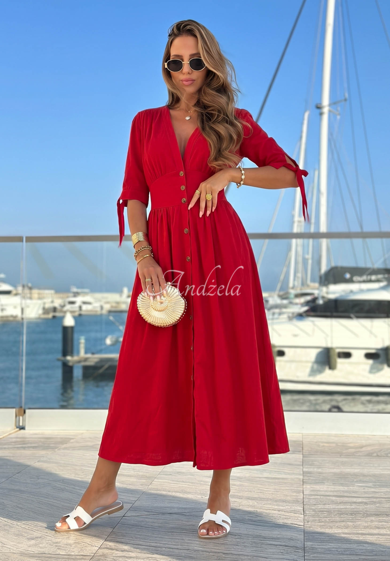 Rochie midi Watching The Sunrise