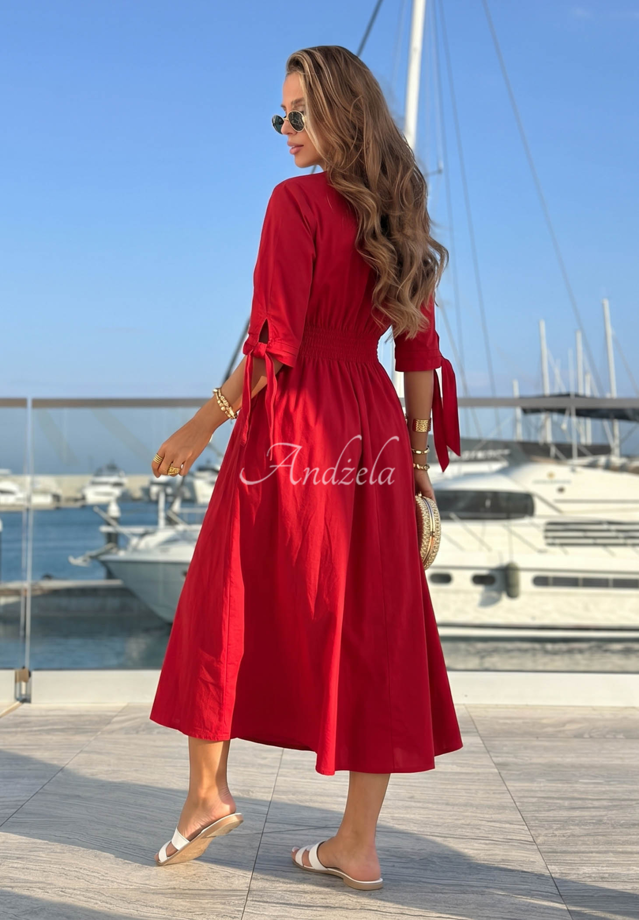 Rochie midi Watching The Sunrise