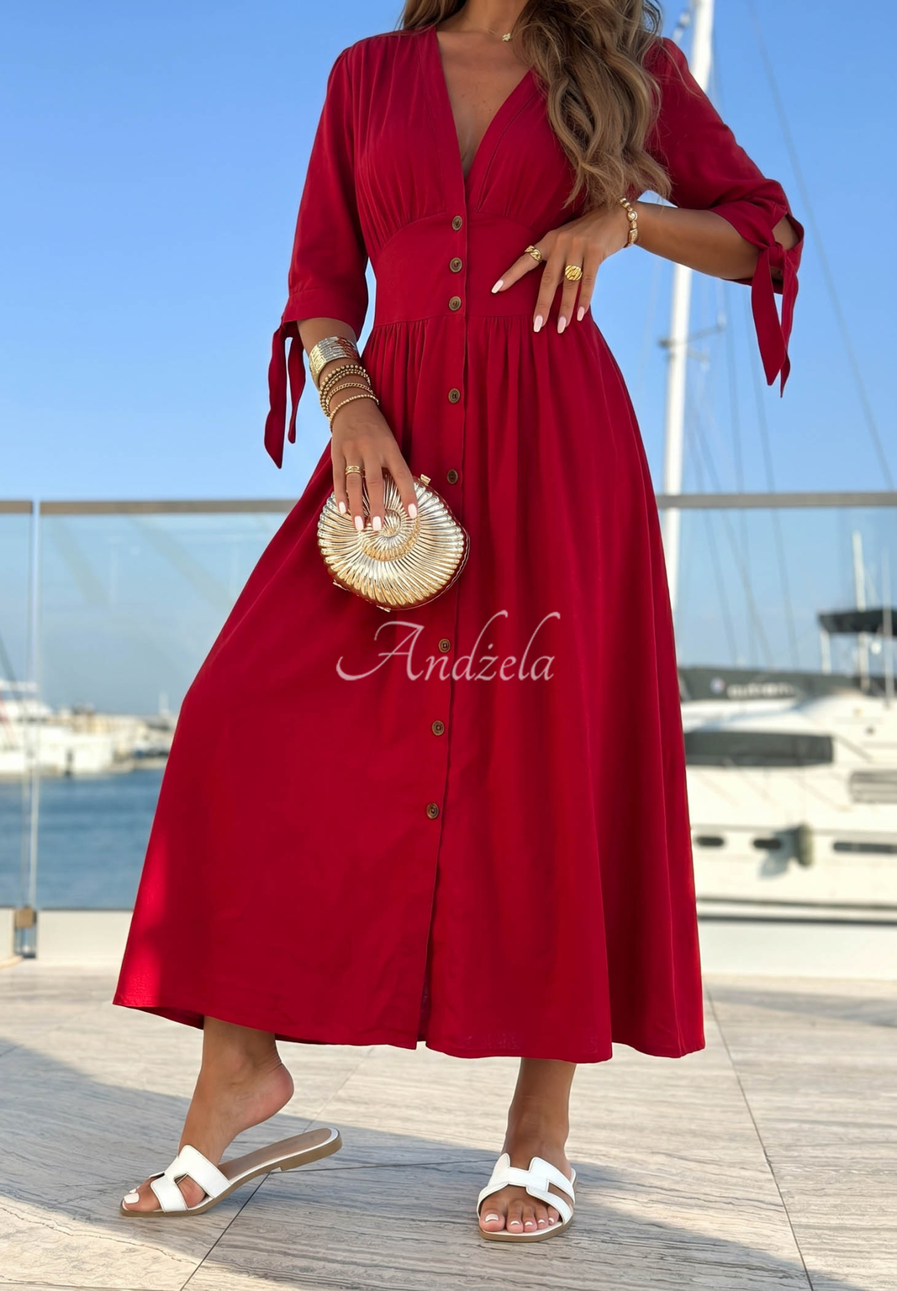 Rochie midi Watching The Sunrise
