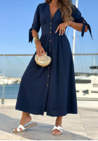 Rochie maxi Watching The Sunrise bej