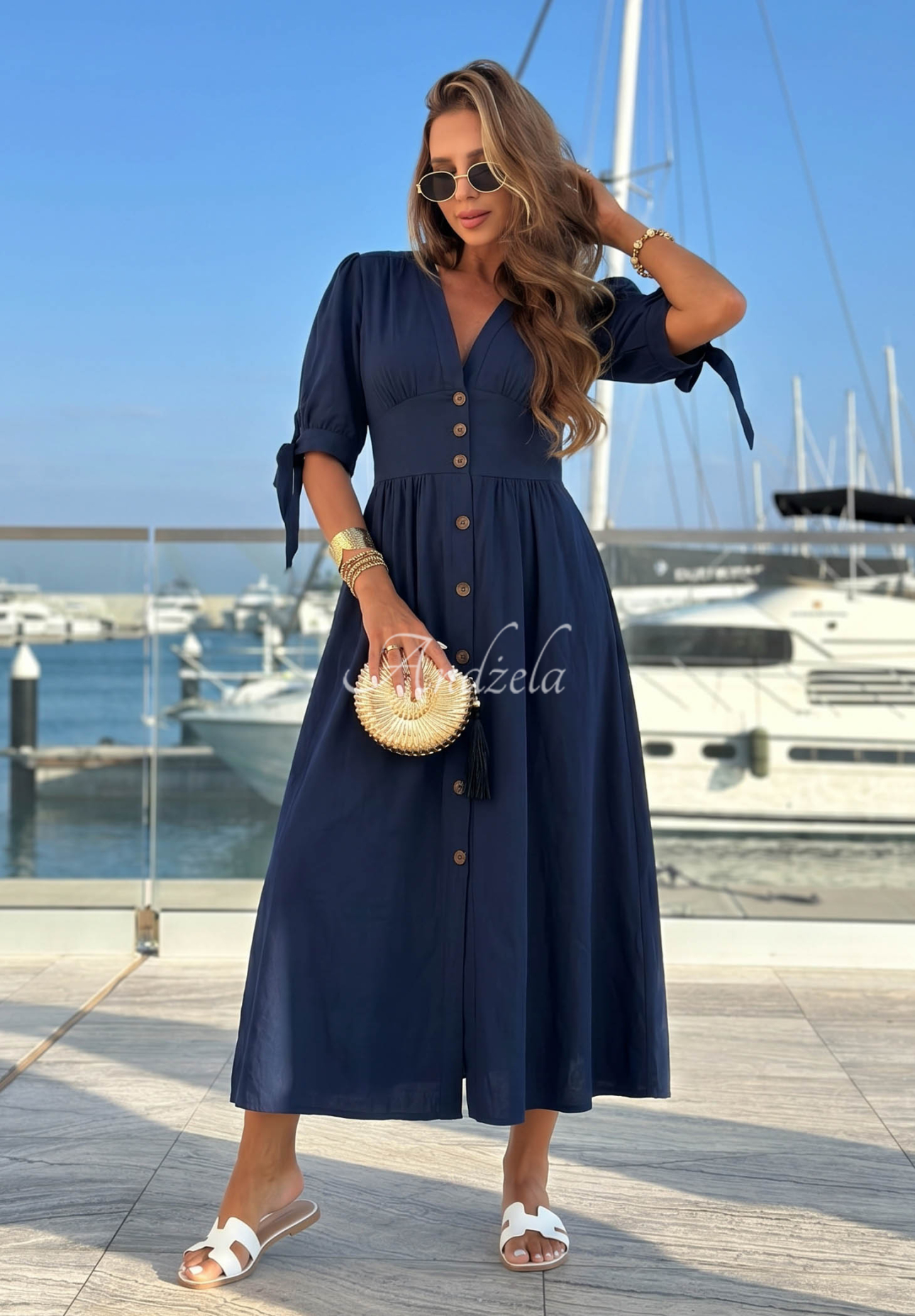 Rochie midi Watching The Sunrise