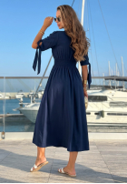 Rochie maxi Watching The Sunrise bej