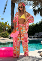 Compleu cu imprimeu, cămașă și pantaloni din bumbac și in Sweet Paradise
