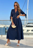 Rochie maxi Watching The Sunrise bej