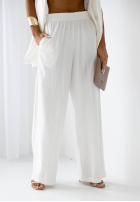 Elegancki Compleu Vestă i Pantaloni Call My Name bej