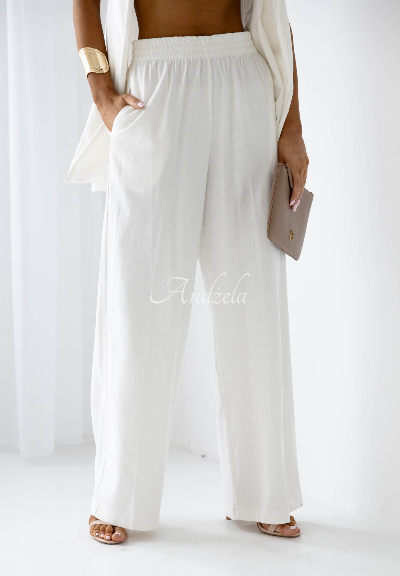 Set elegant vestă și pantaloni City Safari