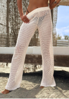 Pantaloni boho ajurați wide leg Summer Favorite