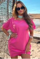 Rochie z krótkimi rękawami Light Feeling măslinii