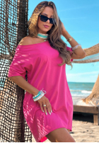 Rochie z krótkimi rękawami Light Feeling măslinii