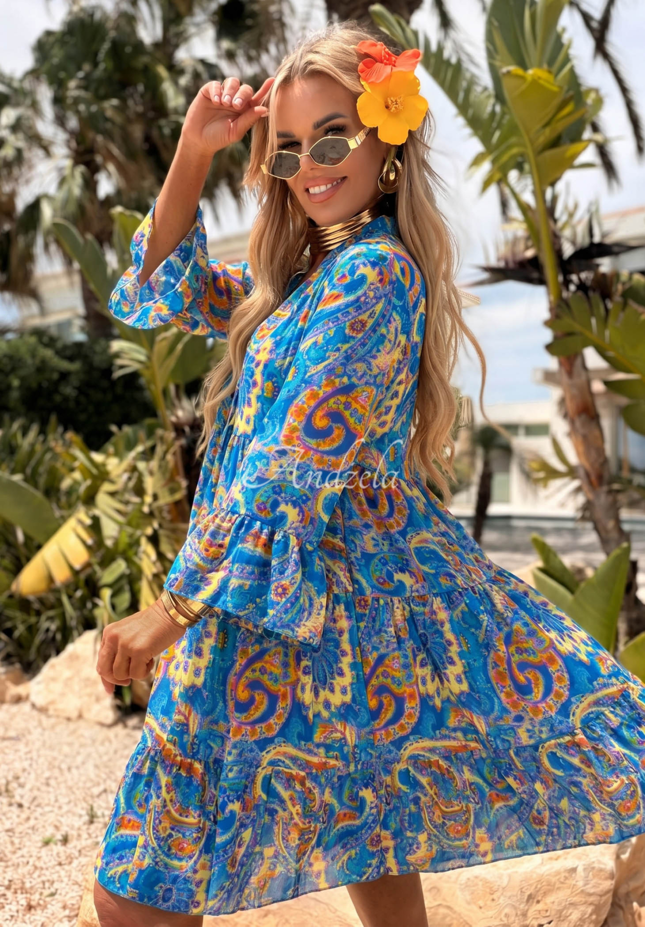 Rochie Magnala Summer cu imprimeu