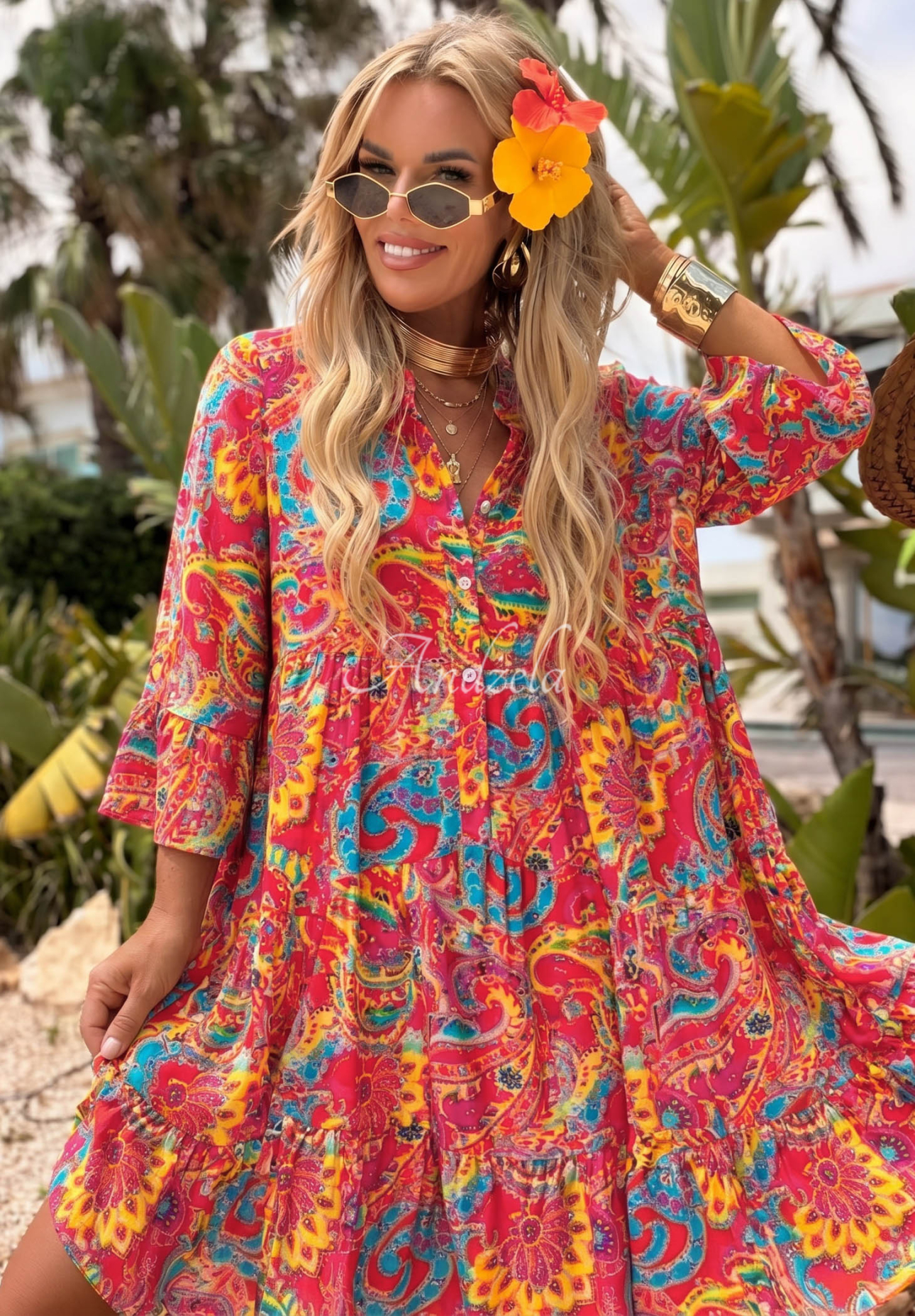 Rochie Magnala Summer cu imprimeu