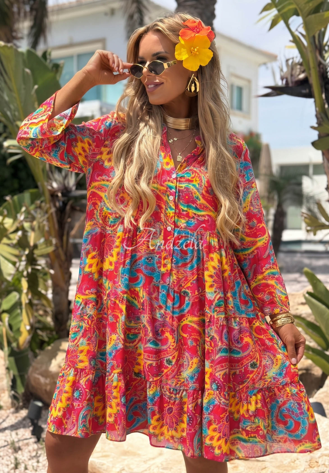 Rochie Magnala Summer cu imprimeu