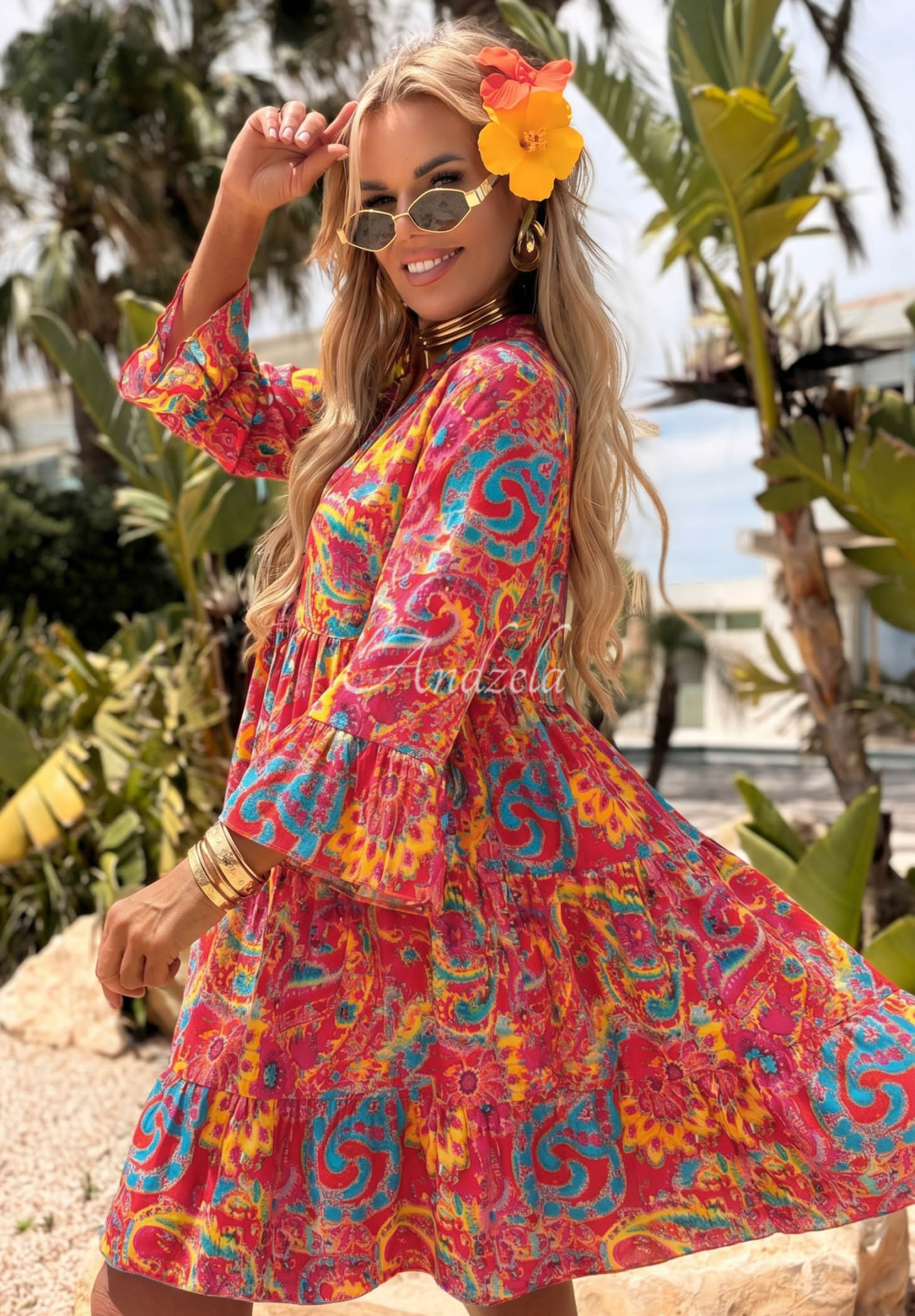 Rochie Magnala Summer cu imprimeu