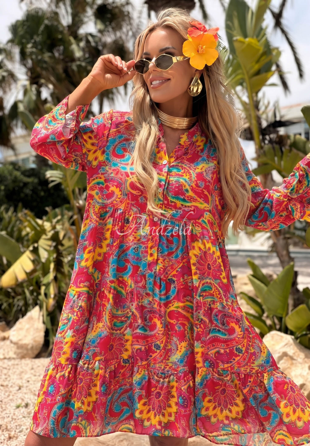 Rochie Magnala Summer cu imprimeu