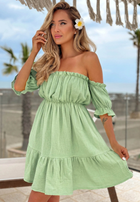 Rochie spaniolă din muselină Sunset Touch