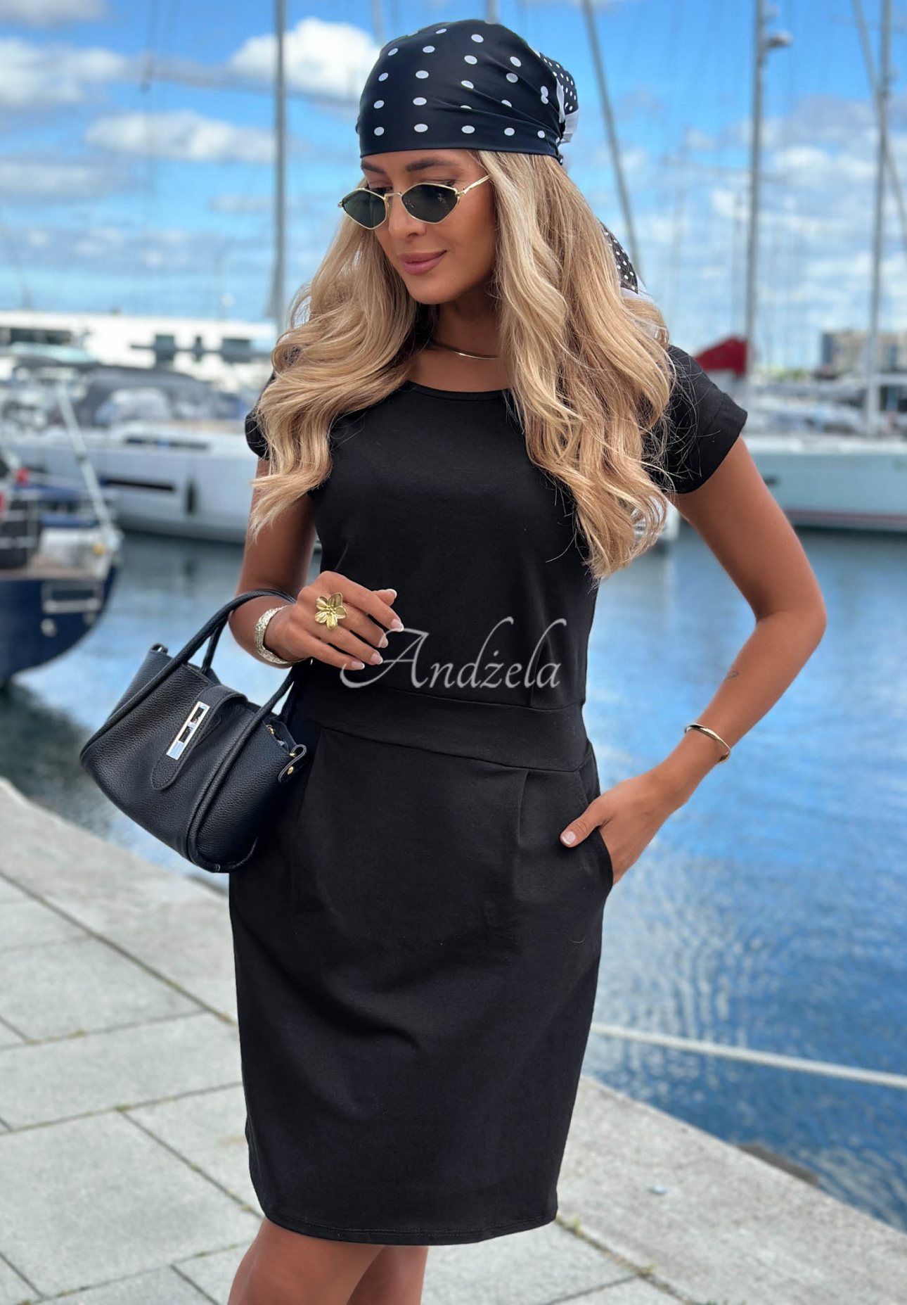 Rochie mini din bumbac Sun Days