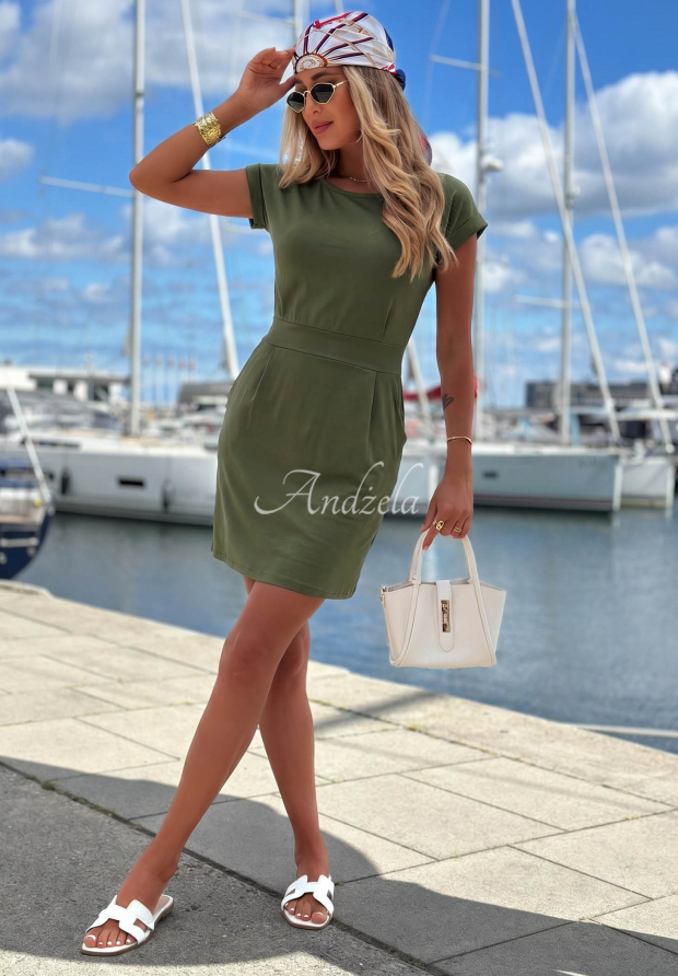 Rochie mini din bumbac Sun Days