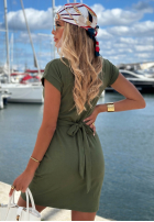 Rochie mini Sun Days kaki