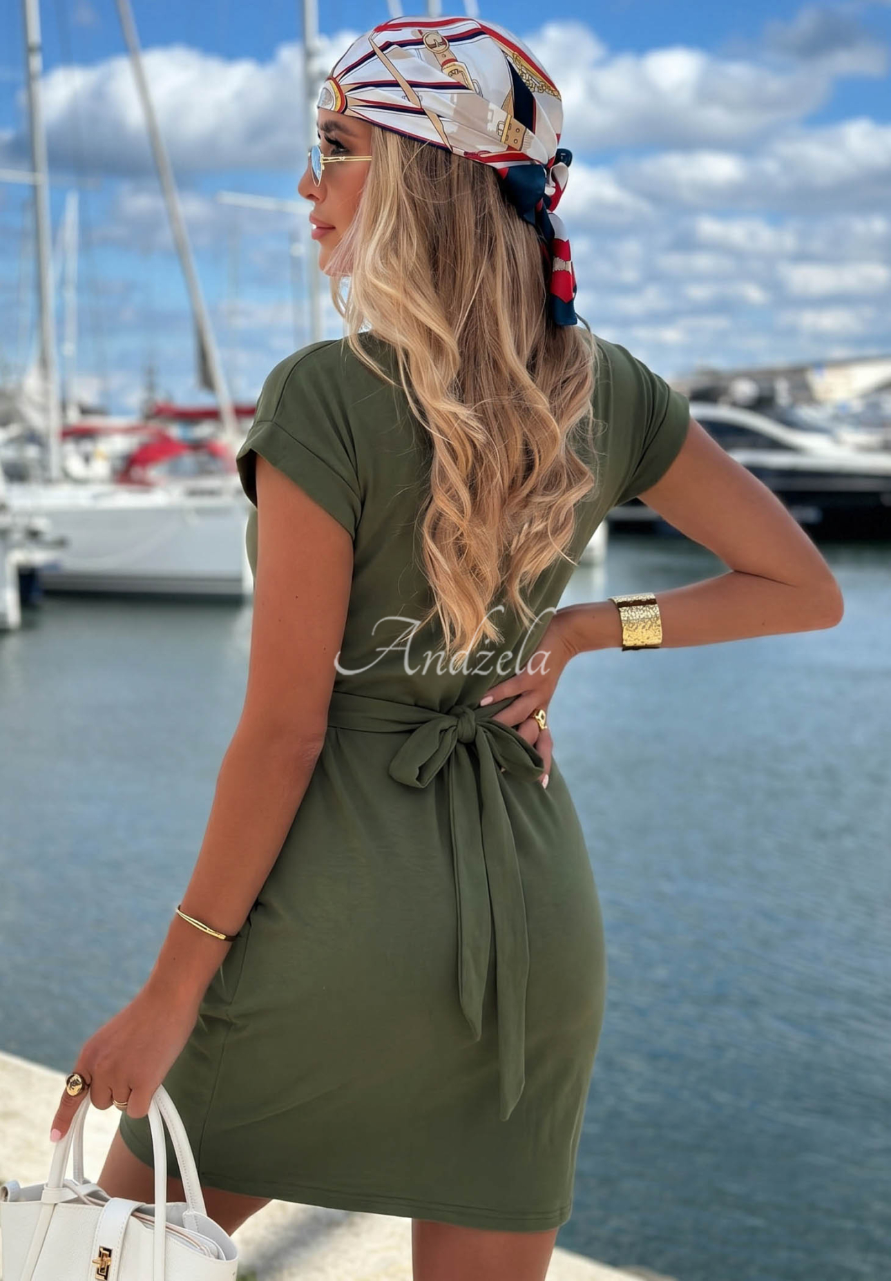 Rochie mini din bumbac Sun Days
