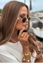 Inel z kulkami Golden Mood aurii