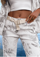 Cu modele Pantaloni The Wild Glow bej