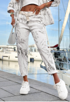 Cu modele Pantaloni The Wild Glow bej
