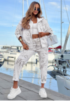 Cu modele Pantaloni The Wild Glow bej