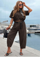 Compleu Cămașă i Pantaloni Somewhere Sunny Alb