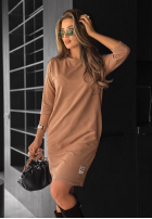 Rochie Tunică z kieszeniami Stay Real camel