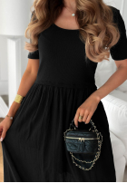 Rochie midi Aliyah roz