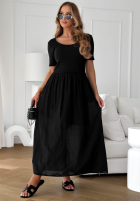 Rochie midi Aliyah roz