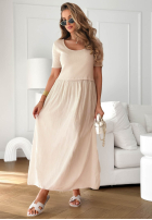 Rochie midi Aliyah roz