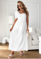 Rochie midi Aliyah roz