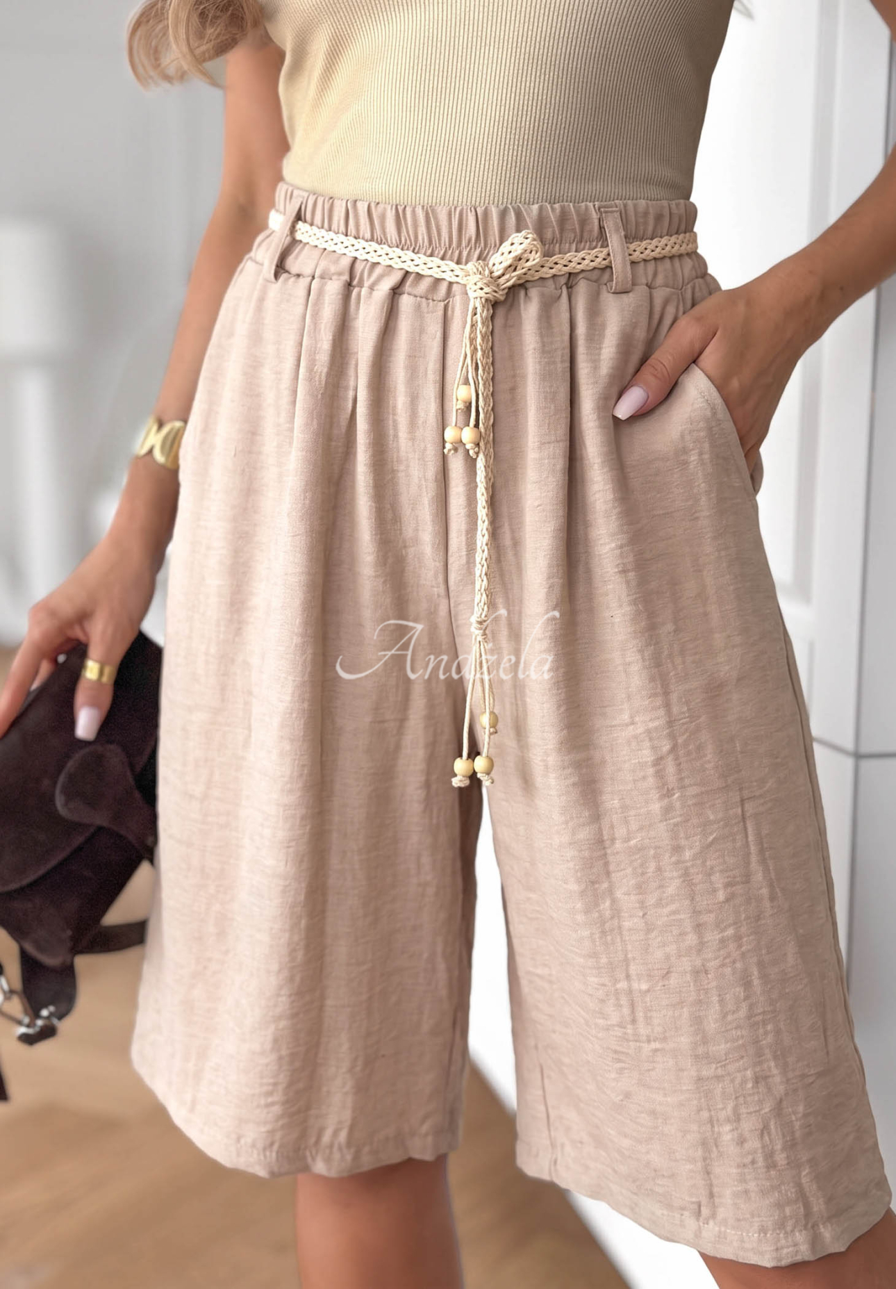Pantaloni scurți cu in Desert Glow