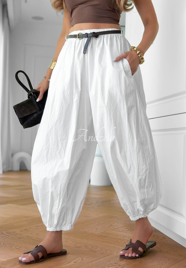 Pantaloni jogger din bumbac cu cordon Stay Awhile
