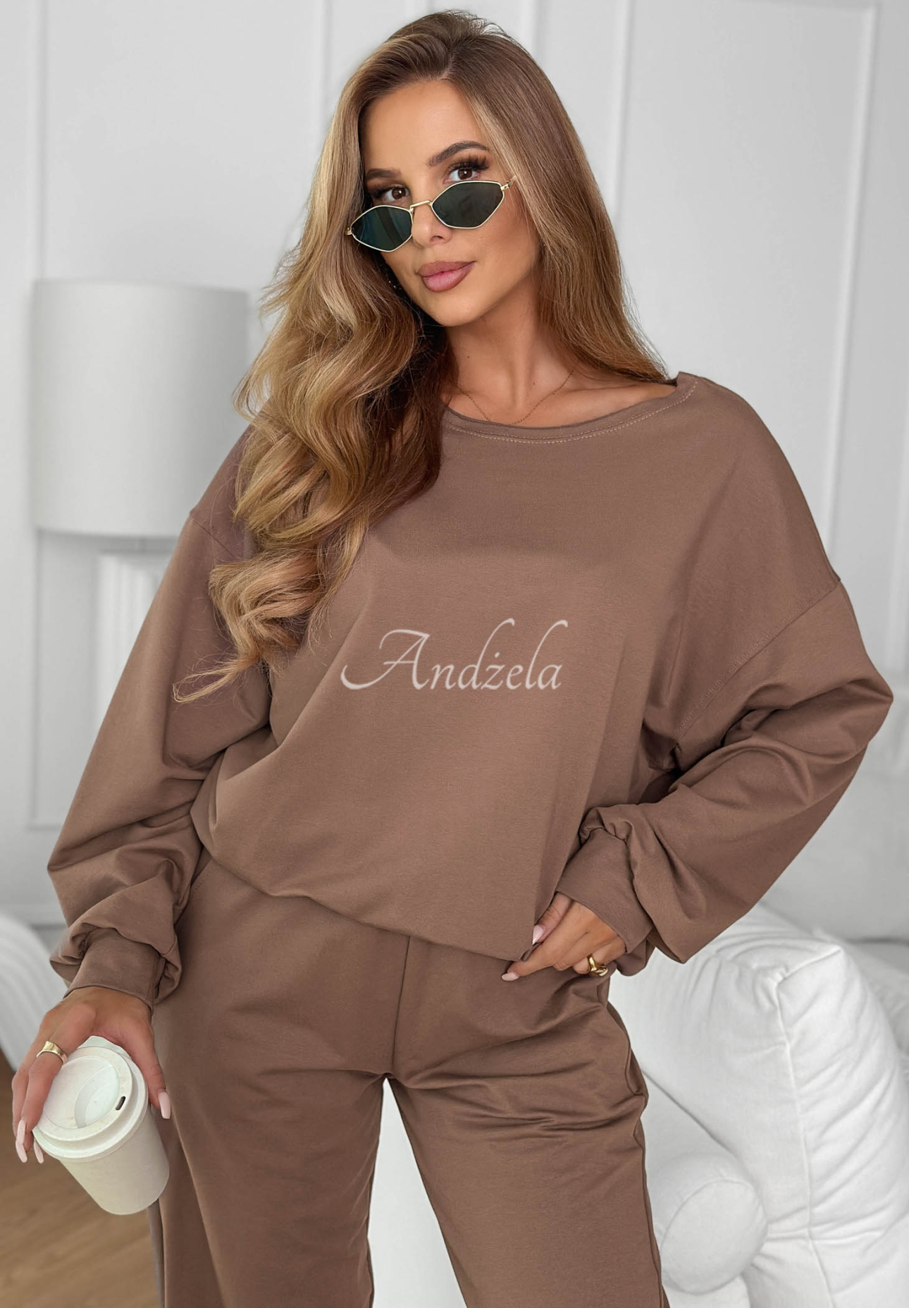 Set din bumbac cu hanorac și pantaloni Summer Energy