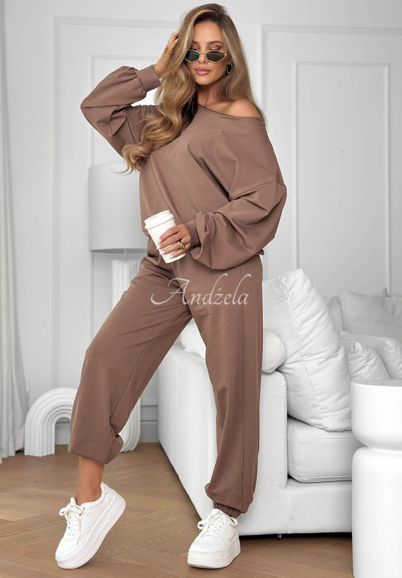 Set din bumbac cu hanorac și pantaloni Summer Energy