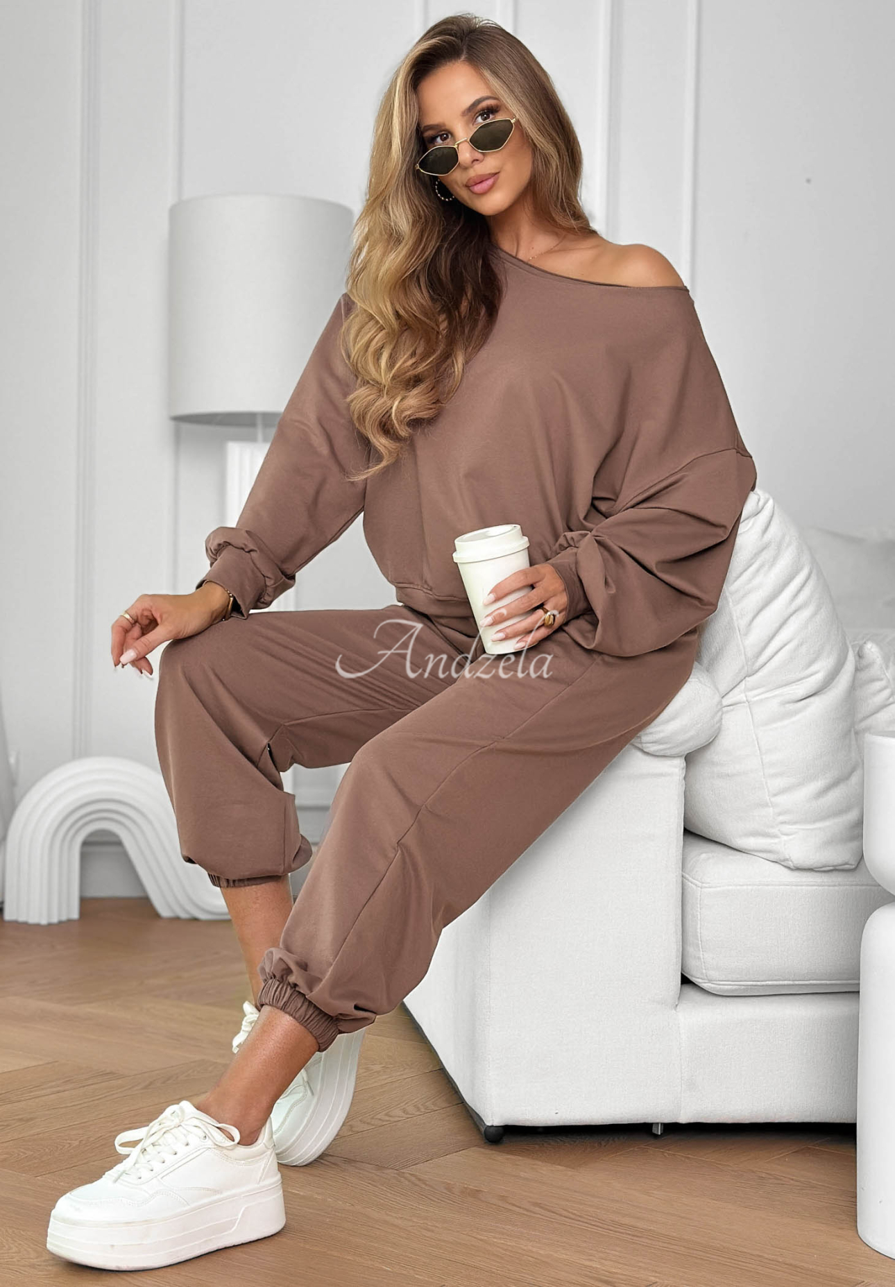 Set din bumbac cu hanorac și pantaloni Summer Energy