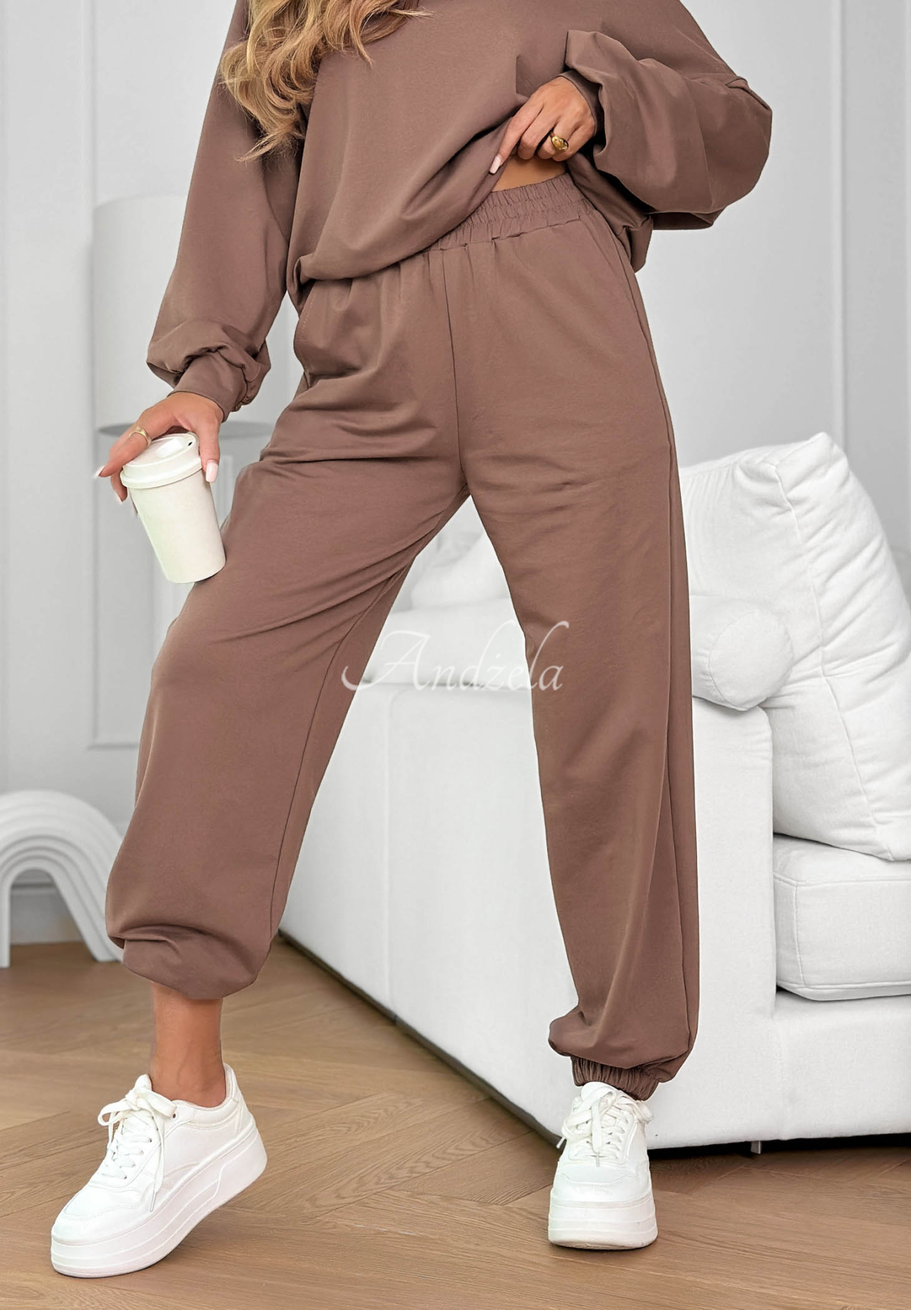 Set din bumbac cu hanorac și pantaloni Summer Energy