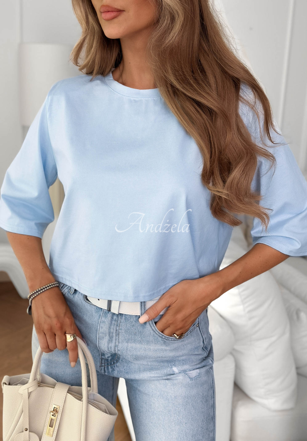 Tricou scurt din bumbac Springtime Babe