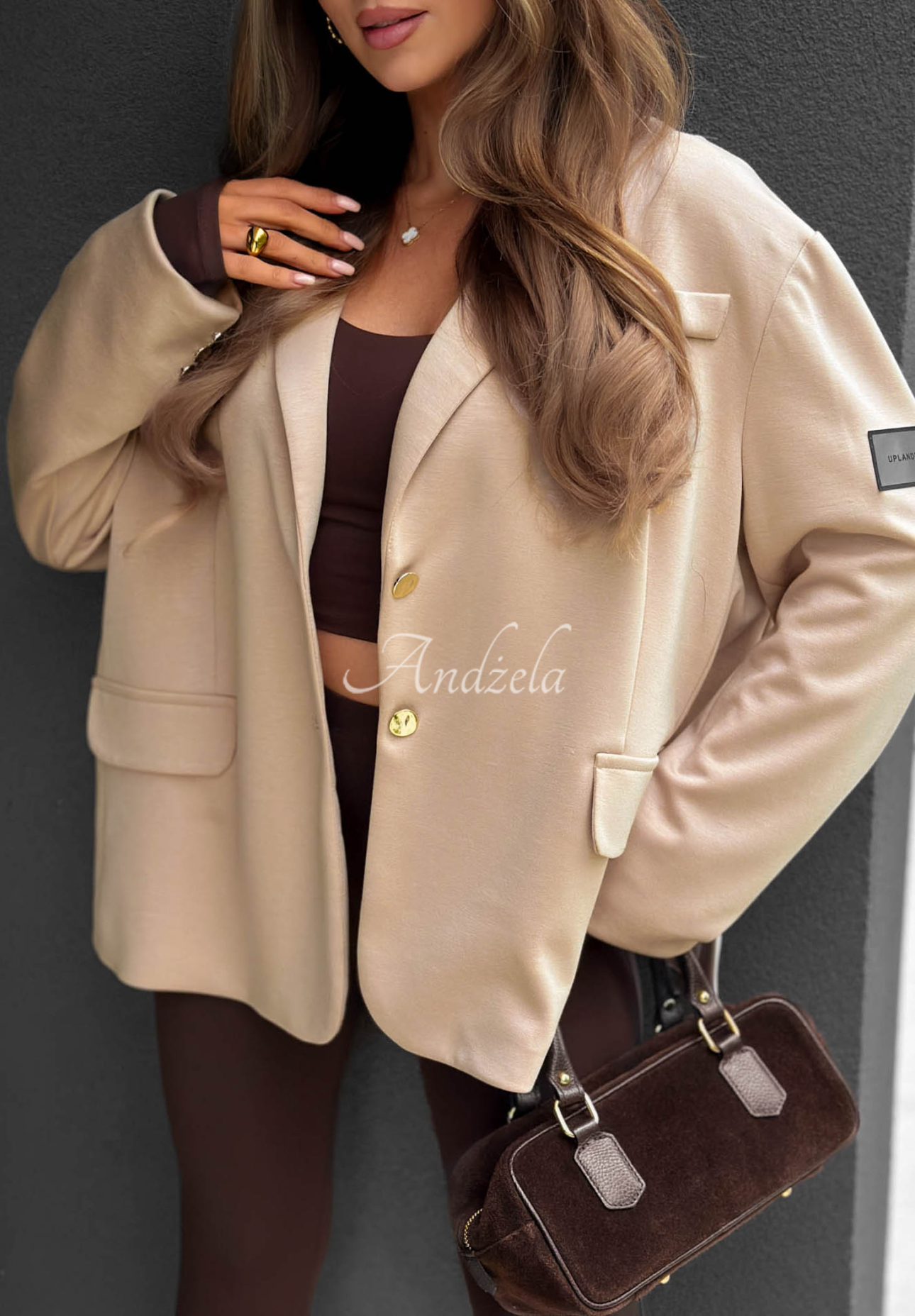 Sacou din viscoză Cozy Elegance