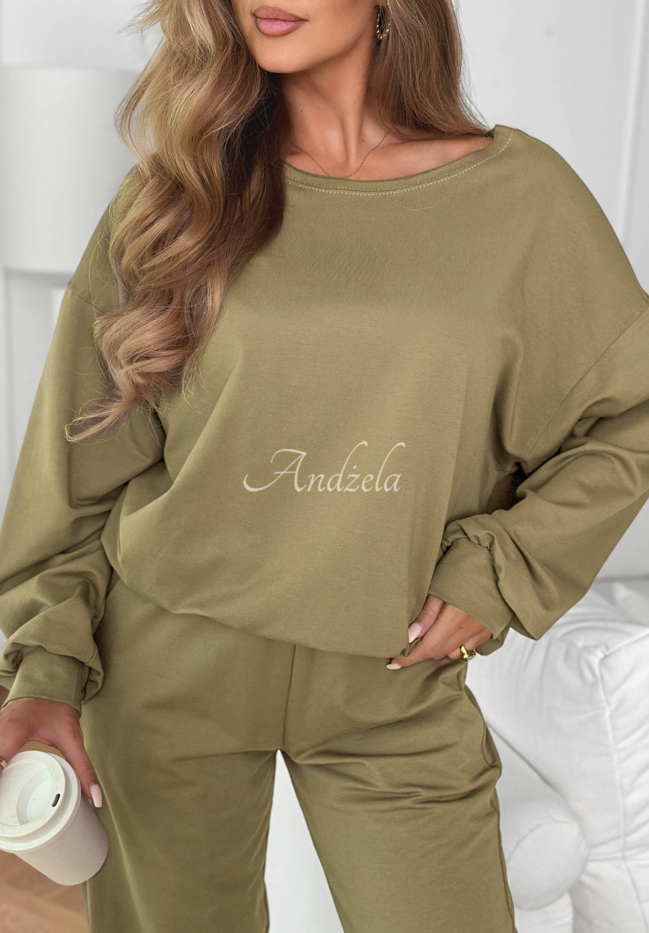 Set din bumbac cu hanorac și pantaloni Summer Energy